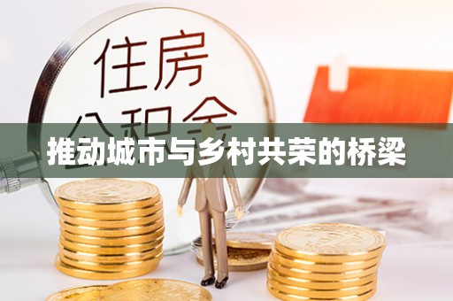 日照推动城市与乡村共荣的桥梁