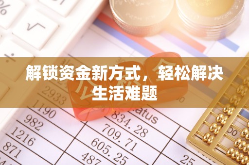 日照解锁资金新方式，轻松解决生活难题