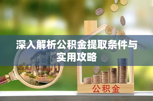 日照深入解析公积金提取条件与实用攻略