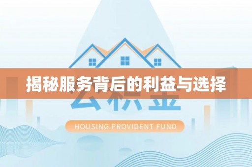 日照揭秘服务背后的利益与选择